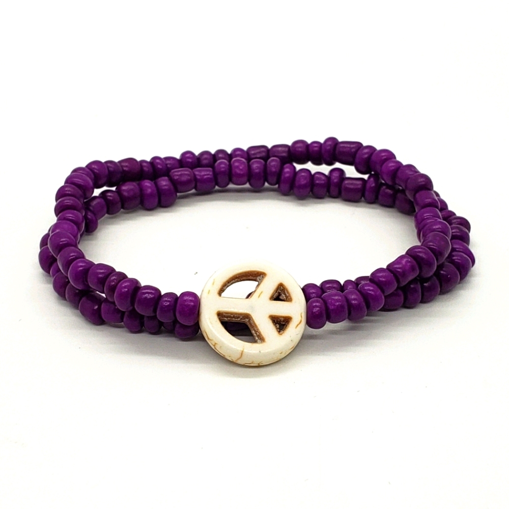 BOHO Surfer Glass Bead Bracelets